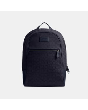 Theo Backpack In Signature Jacquard