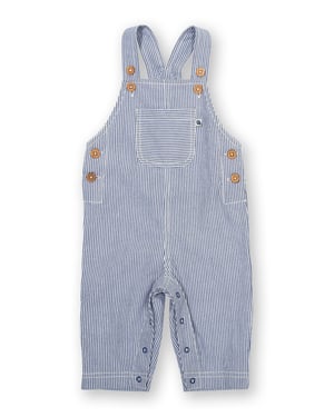 Kite Clothing Ticking Dungarees
