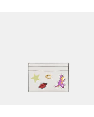 Essential Card Case With Sticker Print