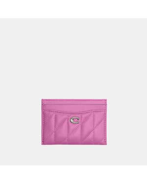 Essential Card Case With Pillow Quilting