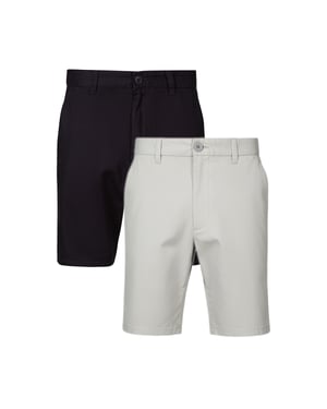 Blue 2 Pack Cotton Chino Shorts