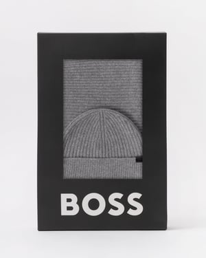 Uboldi Uboldi Scarf & Beanie Set Set in Grey