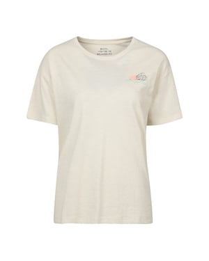 Mountain Warehouse Dames Zeecirkel Relaxed Fit T-shirt (Beige)