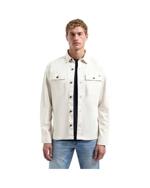No Excess Overshirt buttons twill stretch kit