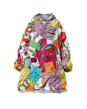 "Monsters" Knuffelhoodie