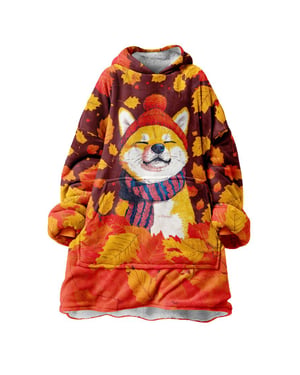 "Autumn Shiba" Knuffelhoodie