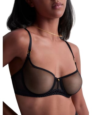 Sheer Emotion Half Cup Bra