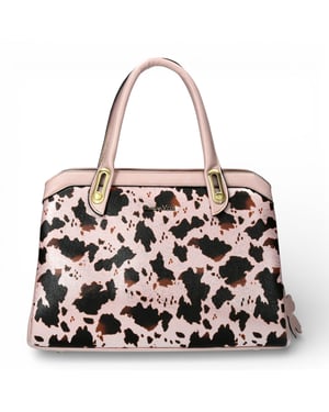 Laura Vita Aramis-08 Dames Schoudertas met Roze Bloemenprint en Verstelbare Bandjes