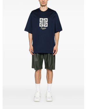 4G 1952 Embroidered Logo T-Shirt in Navy