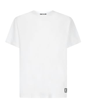 Back Logo Printed T-Shirt in White