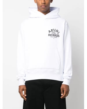 Records Wolf Hoodie in White