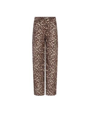 Esqualo Broek leopard sp26-12001 print