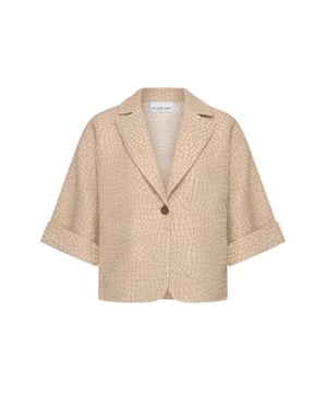 Helena Hart Blazer pien croco 7733 sand