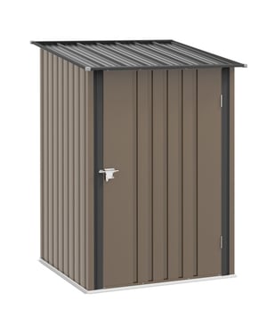 4goodz Tuinhuis van metaal metalen tuinhuisje voor balkon en terras -