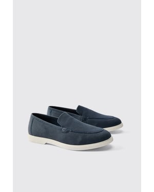 Faux Suede Loafer