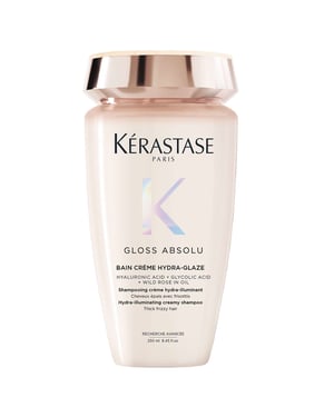 Kérastase Gloss Absolu Bain Crème Hydra-Glaze Shampoo for Thick Frizzy Hair