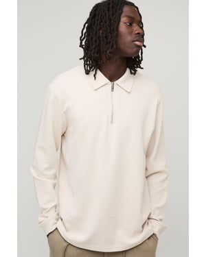 Regular Premium Interlock Long Sleeve Polo