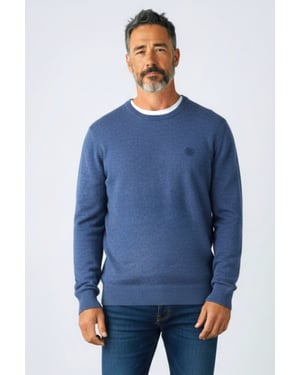 Crew Neck Wool Blend Jumper