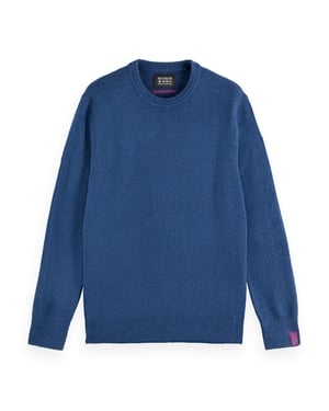 Scotch & Soda Zachte Brei Regular Fit ronde Hals Gebreid Truien