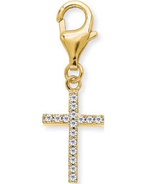Engelsrufer ERC-LILCROSS-ZI-G Ladies Cross Charm