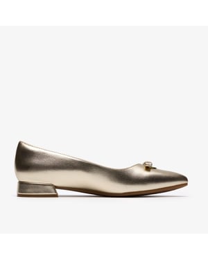 Natalyn Trim Gold Metallic Shoes