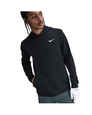 Nike Mens Therma Flex Dri-FIT Golf Hoodie (Black/White)