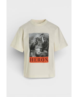Heron Preston Logo T-Shirt White/Black
