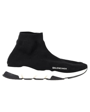 Balenciaga Speed Sneakers in Black Polyester