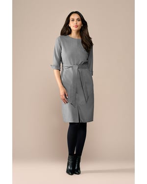 Ziana Lurex Jurk Grijs