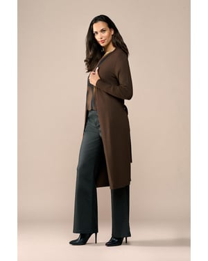 Celine Vest Donkerbruin