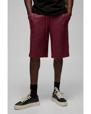Antique Suedette Elasticated Waist Jorts