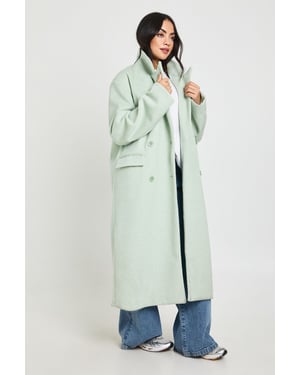 Maxi Wool Look Coat