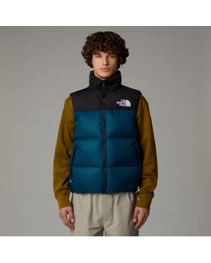 Men's 1996 Retro Nuptse Gilet Midnight Petrol/TNF Bla