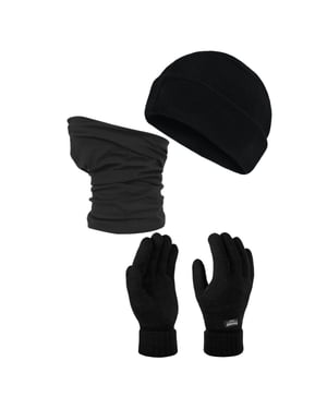 Regatta Professional Mens Hat And Gloves Set (Black)
