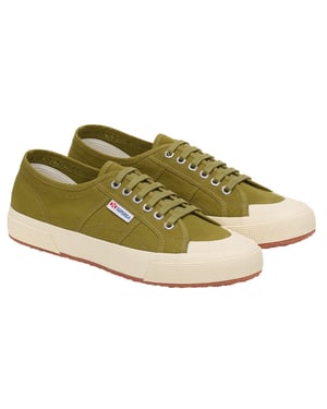 Superga Unisex Adult 2390 Military Trainers (Military Green/Off White)