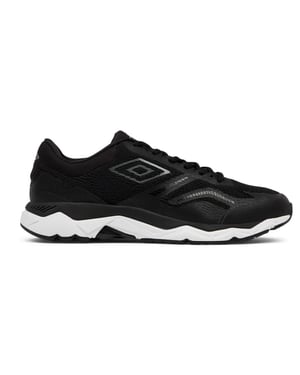 Umbro Heren Impulsa Trainers (Zwart, Reflecterend)