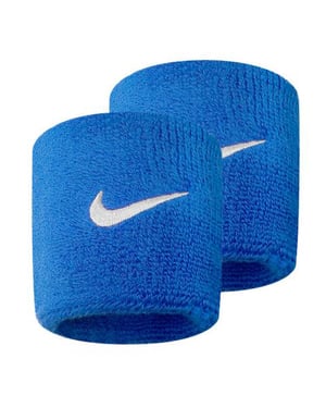 Nike Unisex Adults Swoosh Wristband (Set Of 2) (Royal Blue)