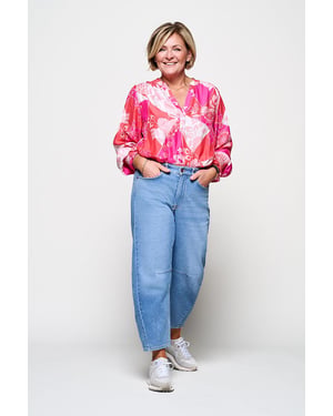 Caroline Tensen Malmo Blouse Roze / Multi