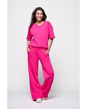 Caroline Tensen Silva Broek Fuchsia