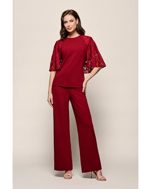 Torya Broek Bordeaux