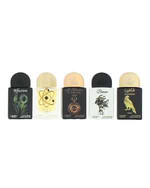 Lattafa Pride Affection, Tharwah Gold, Breeze, Shaheen Gold, La Collection D'Antiquites 1505 Eau de Parfum 5 x 20ml