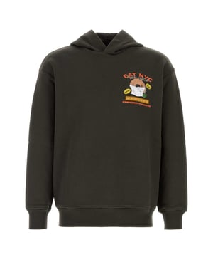 Charcoal Cotton Sweatshirt