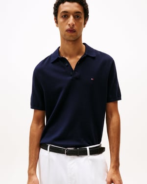 Essentiële Polo in Marineblauw
