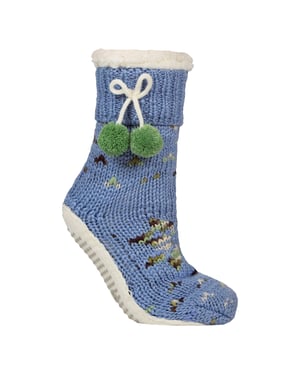 1 Paar Dames Chunky Sherpa Gevoerde Gezellige Mocassins met Pompon - Warme Comfort