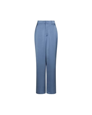 Neo Noir emmett heavy sateen pants 164136 407 smoke blue