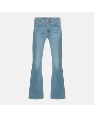 Women's Levis 725 High Rise Bootcut Jeans in Blue