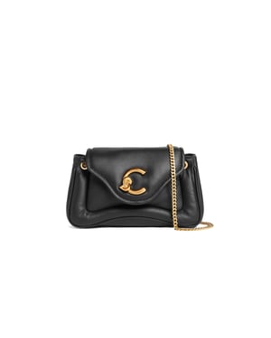 Coccinelle C-Me Fluffy Handtas Puffig Glad Leer