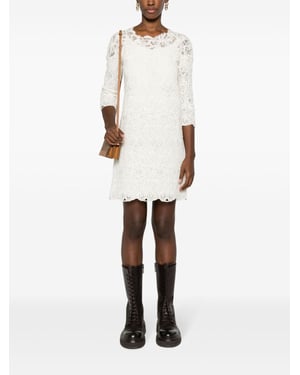 Wool Blend Short Dress
