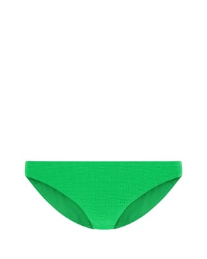 Logo Detail Knit Bikini Bottom