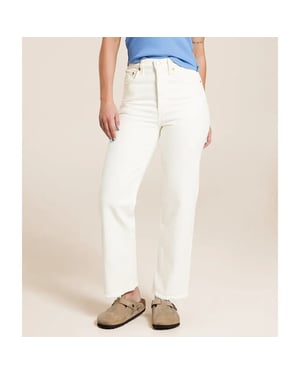 Levi's ribcage straight ankle cloud over 72693 0076